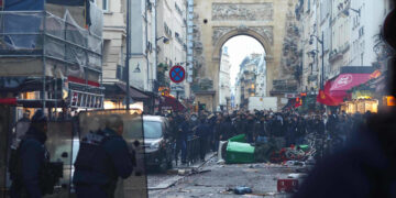 Saturday unrest in Kurdish protests may have started after acts of provocation, says Paris police chief