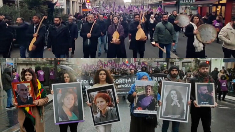 Thousands march in Paris to protest Friday’s deadly attack on Kurds