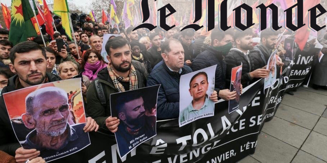 Le Monde covers Kurdish victims of Paris attack