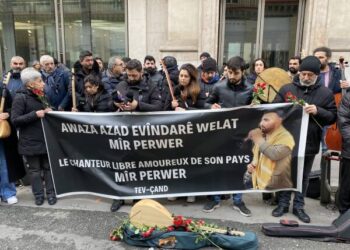 Kurdish musicians in France protest Paris shooting