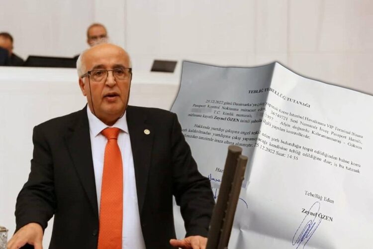 Turkey imposes travel ban on Kurdish-Alevi lawmaker