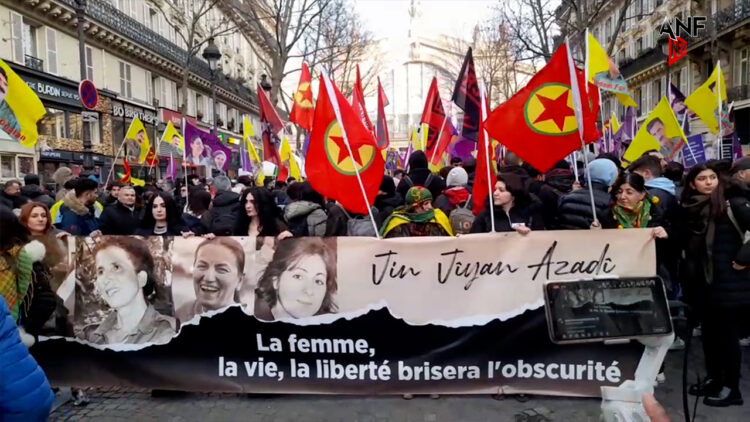 Thousands of Kurds gather in Paris to demand justice for victims of 2013 assassinations
