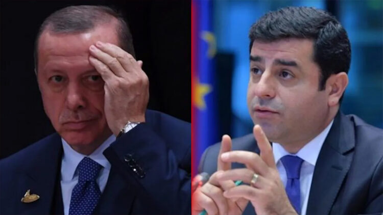 Erdoğan says former HDP co-chair will never get out of prison