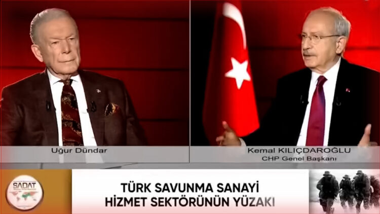 Turkey: Opposition leader incensed at government-affiliated paramilitary group advert during TV interview