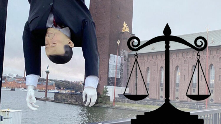 Swedish prosecution refuses to take action against Kurds for effigy of Turkish President Erdoğan