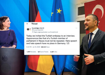 German Foreign Ministry summons Turkish embassy over hate speech
