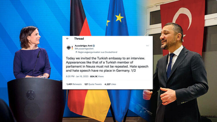 German Foreign Ministry summons Turkish embassy over hate speech