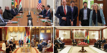 US diplomats visit Kurdish officials in Iraq and Syria