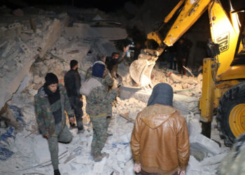 At least twelve dead as five-storey building collapses in Syria’s Aleppo