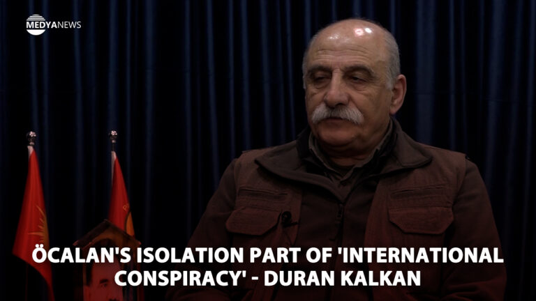Öcalan’s isolation part of ‘international conspiracy’ – Duran Kalkan