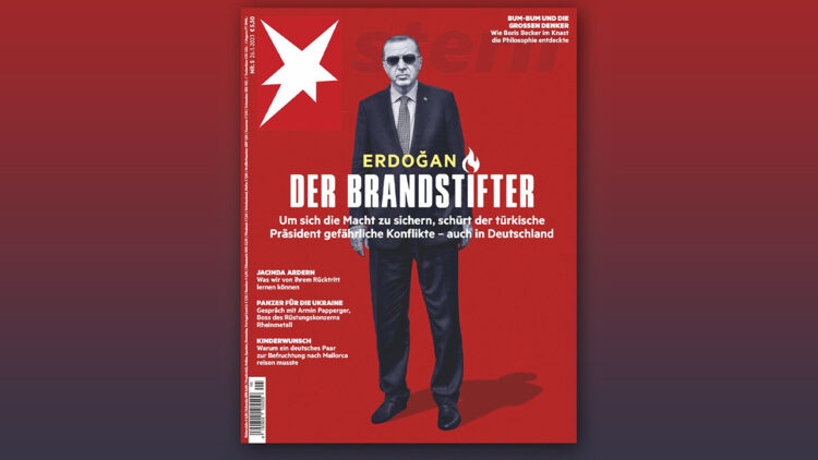 German magazine slams Turkey’s Erdoğan