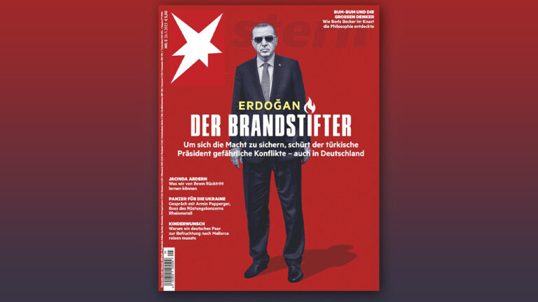 German magazine slams Turkey’s Erdoğan