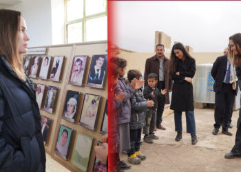 Angelina Jolie, Nadia Murad meet with Yazidi genocide survivors in Shengal