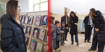 Angelina Jolie, Nadia Murad meet with Yazidi genocide survivors in Shengal