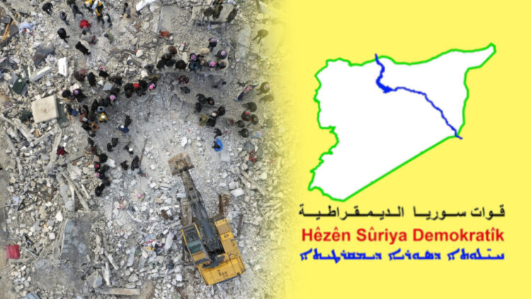 SDF offers rescue assistance to whole of Syria