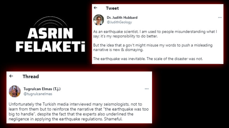 Turkey’s state-run media distorts scientists’ words to justify government, seismologists say