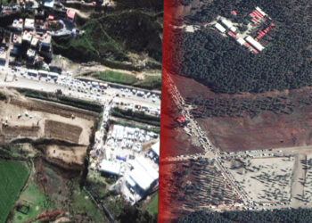 Satellite images show mass graves prepared for earthquake victims in Turkey