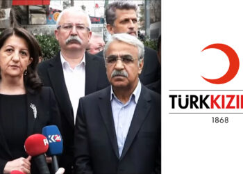 HDP officials hold heated march against Red Crescent corruption