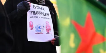 Helsinki activists protest Finland’s arms sales to Turkey