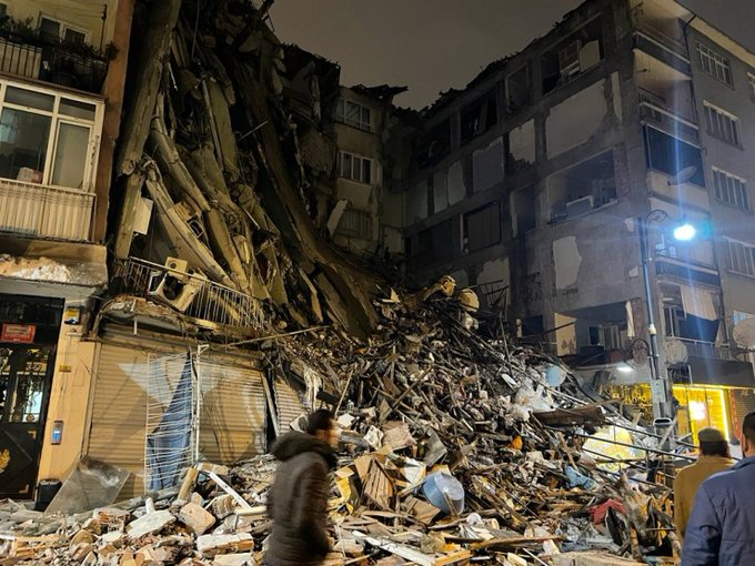 Death toll rises after earthquake measuring 7.8 on the Richter scale hits Turkey, Syria -live updates
