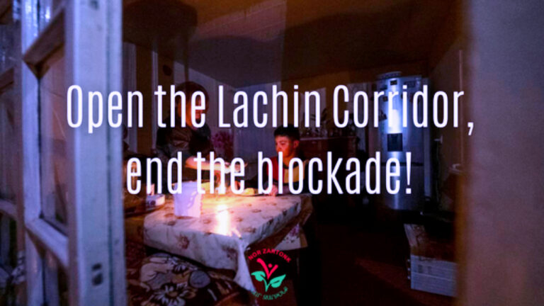 Armenian NGO calls for end to Azerbaijan’s blockade of Lachin Corridor