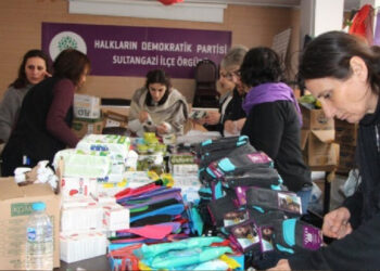Purple aid trucks set off for Turkey’s earthquake zone as Women’s Day approaches
