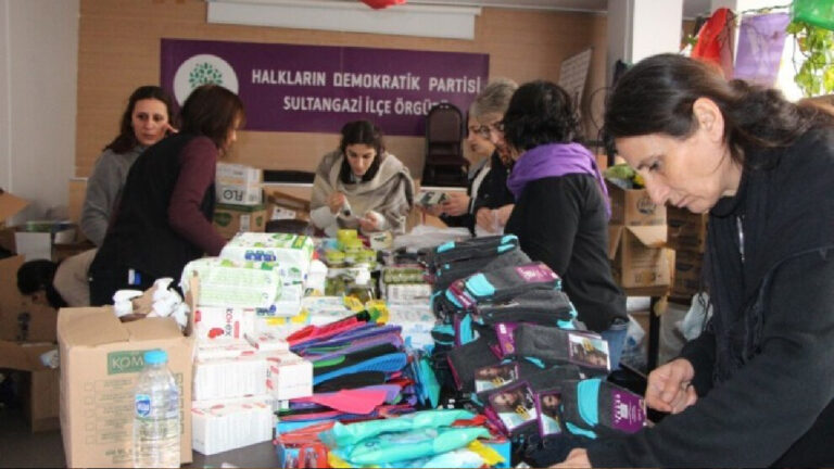 Purple aid trucks set off for Turkey’s earthquake zone as Women’s Day approaches