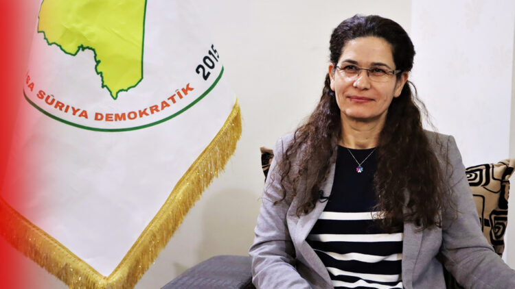 Syrian Kurdish politician calls on women in Syria to intensify their struggle