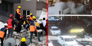 Citizens pulled injured from rubble of newly-collapsed six-story building in Turkey’s Şanlıurfa