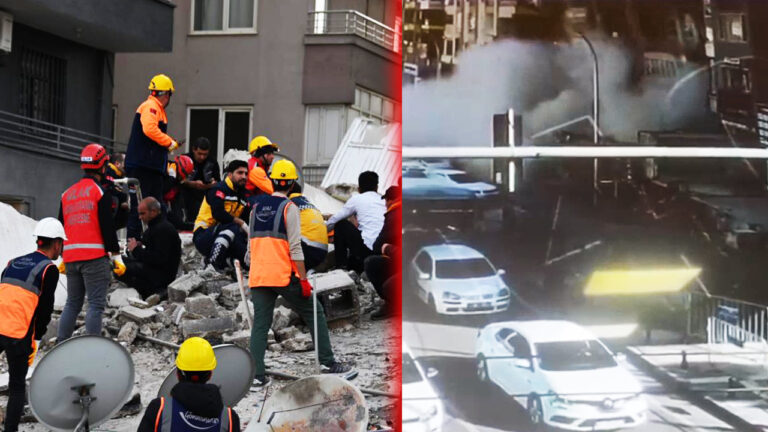 Citizens pulled injured from rubble of newly-collapsed six-story building in Turkey’s Şanlıurfa