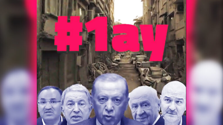 Turkey’s HDP releases video one month on from 6 February earthquakes
