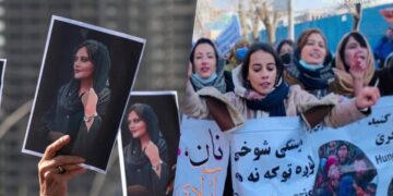 Middle Eastern women stand against conservative regimes