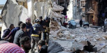 Syrian and Turkish-backed forces block vital earthquake aid in Aleppo