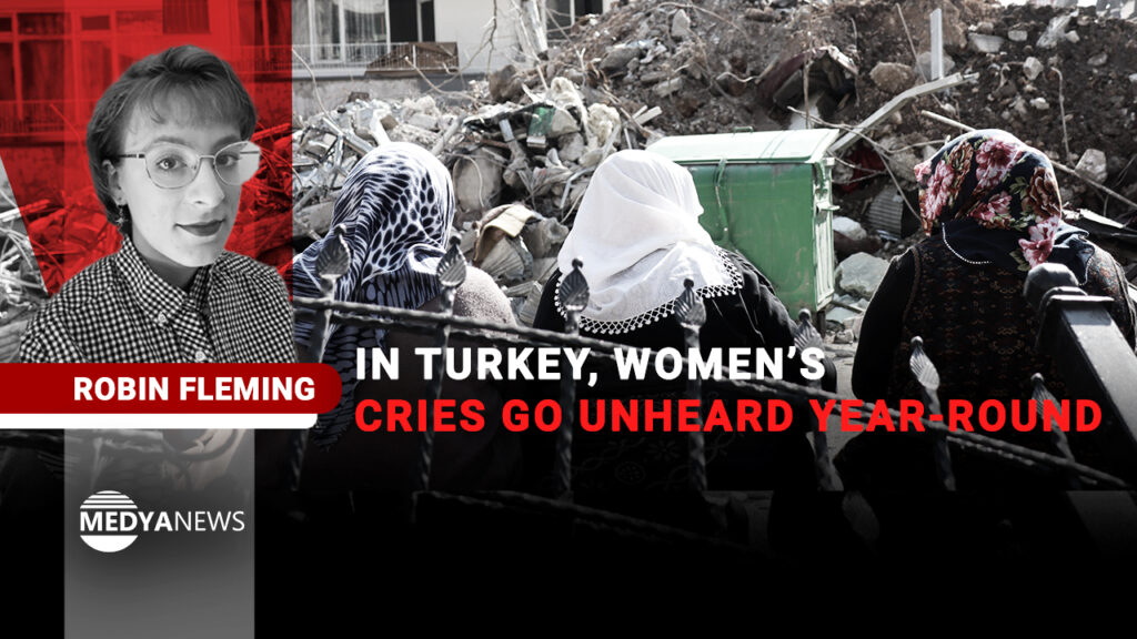 In Turkey, women’s cries go unheard year-round