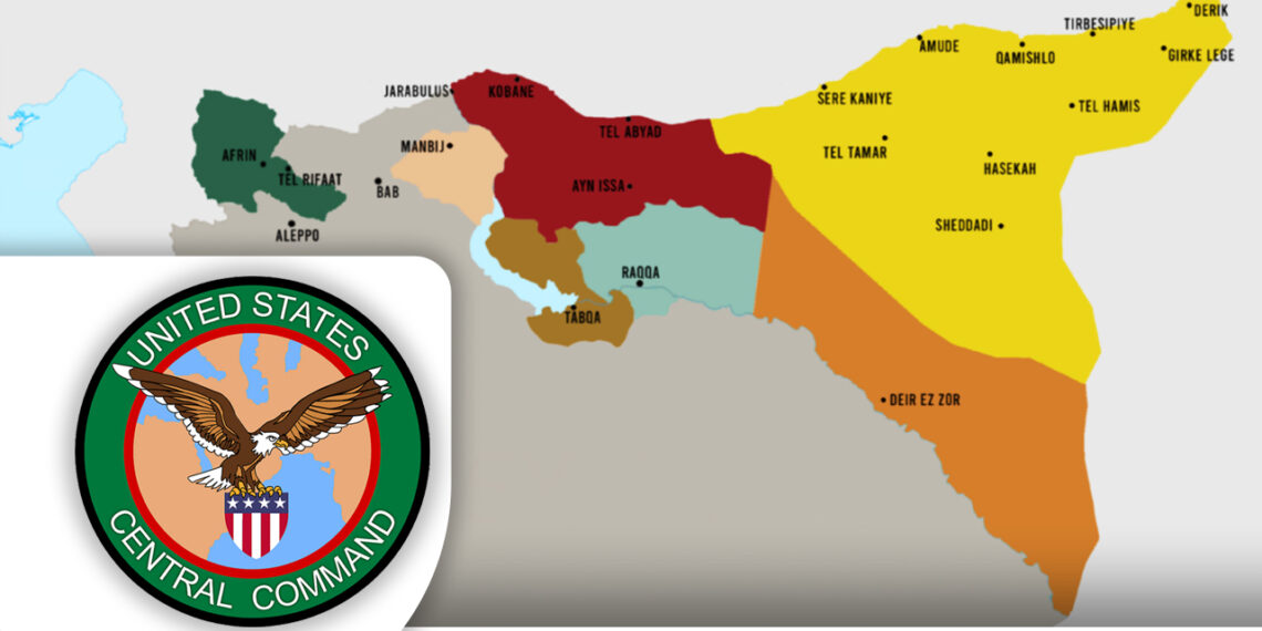 US Central Command’s top general visits sites in Kurdish-controlled northeast Syria