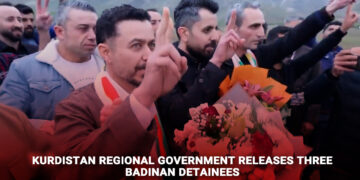 Iraq’s Kurdistan Regional Government releases three detainees jailed for 2019 Badinan protests