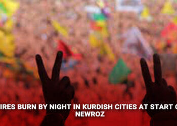 Fires burn in Kurdish cities by night at start of Newroz