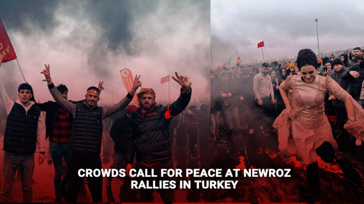 Thousands call for peace, justice, freedom at Newroz rallies across Turkey