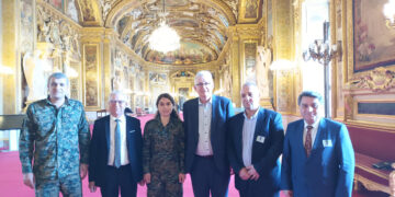Delegation from Autonomous Administration in Syria visits French Senate
