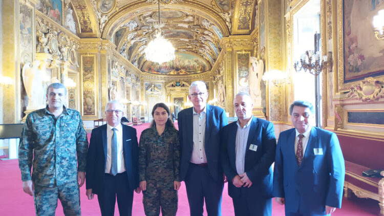 Delegation from Autonomous Administration in Syria visits French Senate