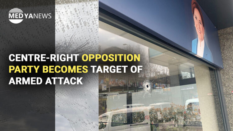 Turkey’s centre-right opposition party becomes target of armed attack