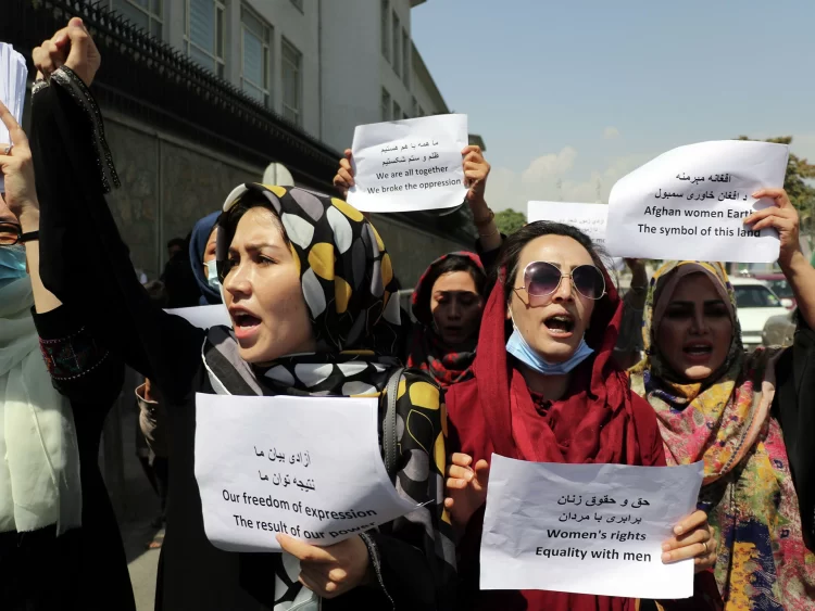 Women rally on 8 March focusing on Iran, Afghanistan