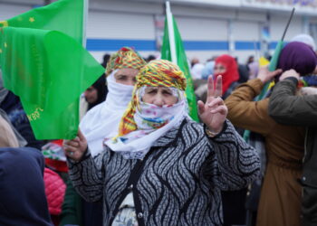 Newroz celebrations continue with calls for freedom for jailed PKK leader Öcalan