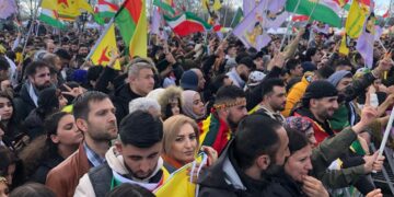 Frankfurt, Vienna, Bordeaux join jubilant Newroz celebrations in European cities