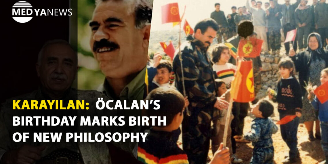 Karayılan: Öcalan’s birthday marks birth of new philosophy