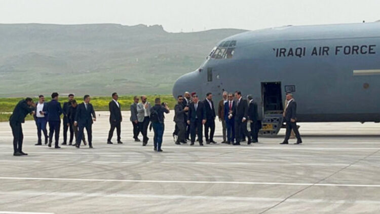 Iraqi parliamentary delegation visits Kurdish Sulaymaniyah after airport attack