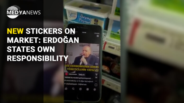 New stickers on market: Erdoğan states own responsibility