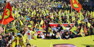 Kurds march as isolation of imprisoned PKK leader enters 25th year