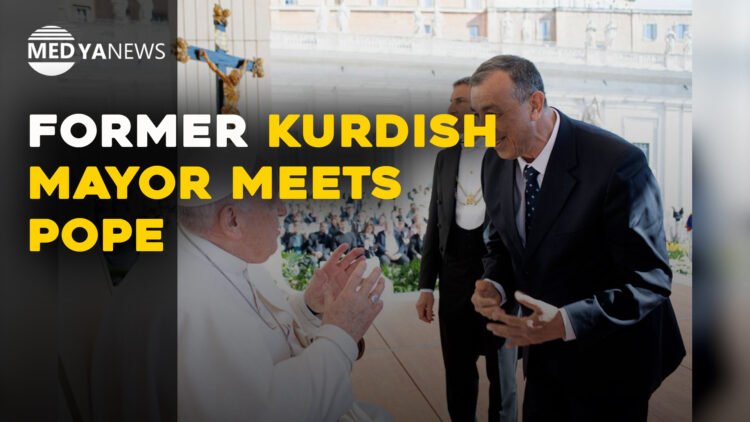 Former mayor in exile asks Pope Francis for support in resolution to Kurdish conflict