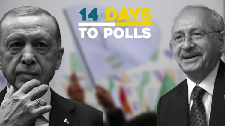 14 days to polls: Government and opposition compete for crowds in İzmir